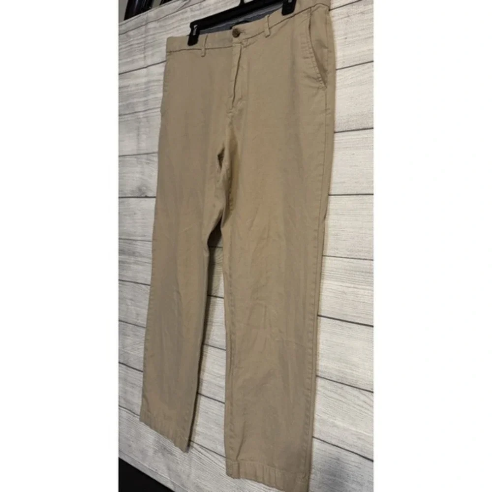 Banana‎ Republic Aiden Fit Men's Khaki Pants 35x30 Cotton Chinos